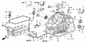 TRANSMISSION CASE/ OIL PAN