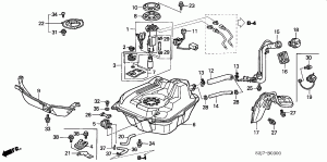 Fuel system electric pump