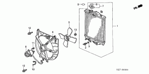 RADIATOR (DENSO)