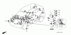 WIRE HARNESS (LH)