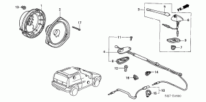 RADIO ANTENNA/SPEAKER