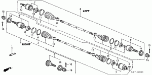 REAR DRIVESHAFT