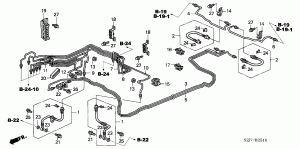 BRAKE LINES (ABS) (LH)