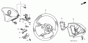 STEERING WHEEL (SRS)