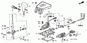 SELECT LEVER (LH)