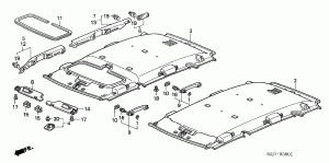 ROOF LINING (5 DOOR)