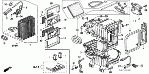 AIR CONDITIONER (COOLING UNIT) (LH)