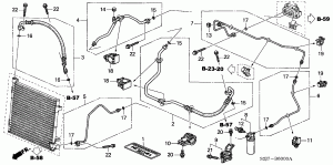 AIR CONDITIONER (HOSES/PIPES) (LH)
