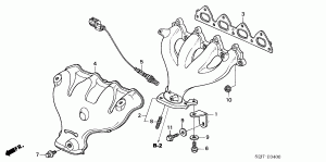 EXHAUST MANIFOLD (SOHC)