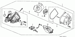 Ignition distributor