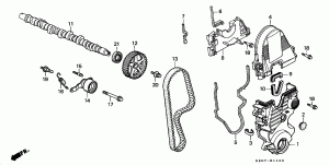 Valvetrain, timing belts, pulleys, HP fuel pump drive