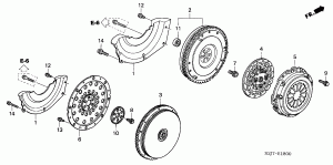 CLUTCH/FLYWHEEL
