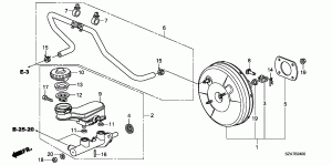 BRAKE MASTER CYLINDER/MAS TER POWER
