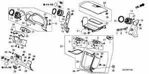 INSTRUMENT PANEL GARNISH( DRIVER SIDE)