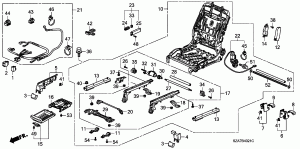 FRONT SEAT COMPONENTS(R.) (POWER)