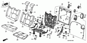 REAR SEAT(L.)