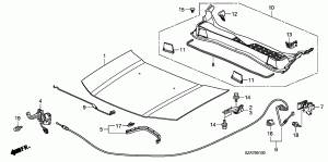 ENGINE HOOD