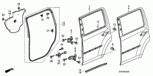 REAR DOOR PANELS