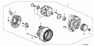 ALTERNATOR(DENSO)