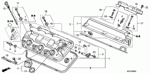 Cylinder head cover