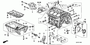 CYLINDER BLOCK/OIL PAN