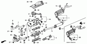 Damper and flange connections