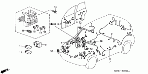 WIRE HARNESS (RH)