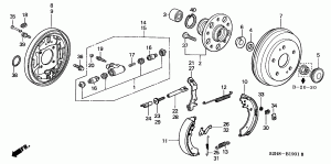 Brake slave cylinder
