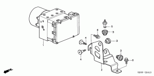 Brake system: sensors, units, valves, controllers
