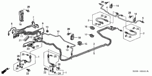 Brake system hose, tube
