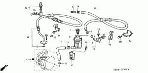 POWER STEERING LINES (RH)