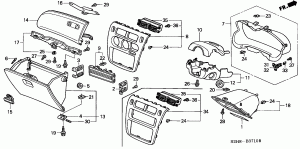 INSTRUMENT PANEL GARNISH (RH)