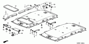 ROOF LINING (5 DOOR)