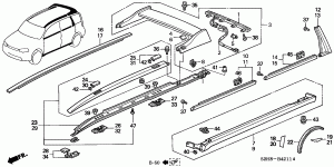 MOLDING/PROTECTOR (00-)