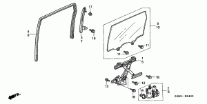 REAR DOOR WINDOWS