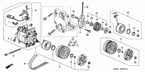 A/C compressor clutch