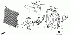 A/C radiator