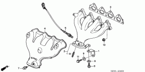 EXHAUST MANIFOLD (SOHC)