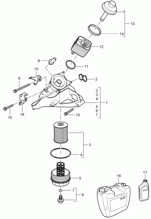 Filtru de ulei 1