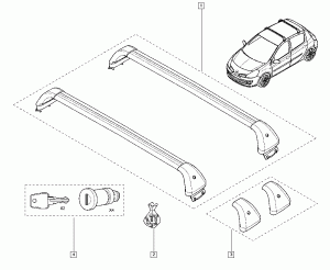 Accesorii bare acoperiș