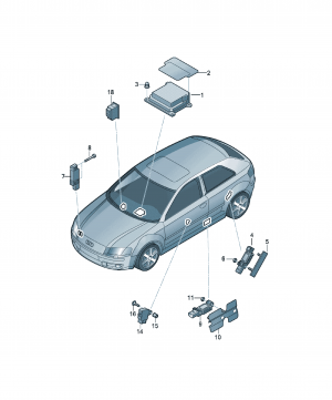 Piese electrice airbag 1
