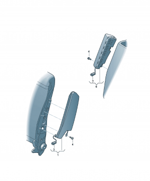 Unitate airbag lateral