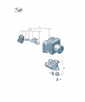 Unitate control ABS