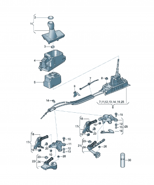 Mecanism selector 1