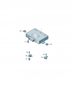 Unitate de control amortizare reglată electronic