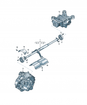 Cardan shaft