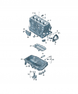 Crankcase housing 2