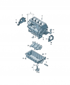 Crankcase housing 1
