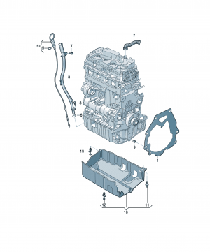 Add-on part for base engine 2