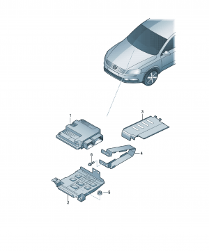 Unitate de control motor diesel